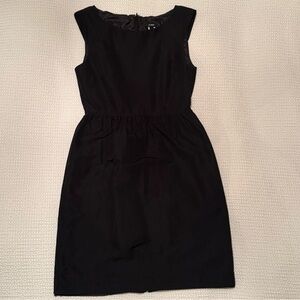 J. Crew | Elegant Black Sleeveless Dress | size 2